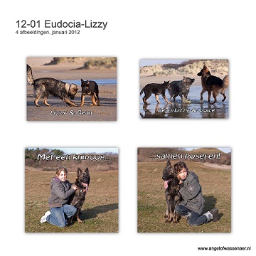Mooie foto's van Eudocia-Lizzy met haar vriendjes